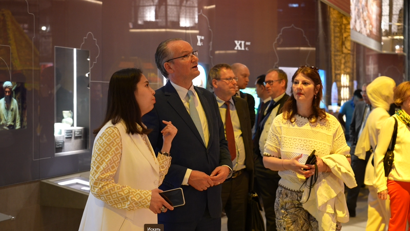 “Come and see”: A German official who has visited museums around the world invited everyone to travel to Uzbekistan