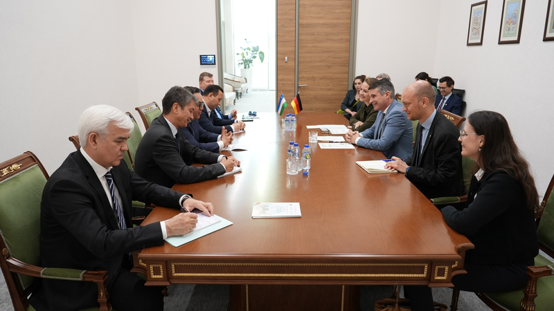 Дунё эътиборидаги марказ: Бавария вазири Тошкентдаги ноёб лойиҳани юксак баҳолади