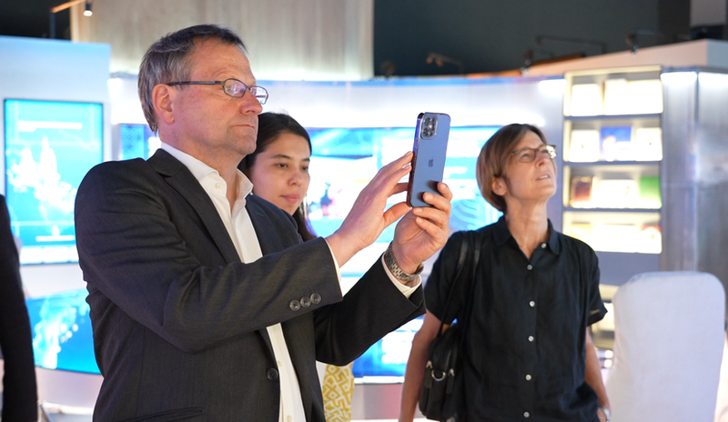 سفير ألمانيا: إنه بالفعل مشروع عظيم على مستوى العالم